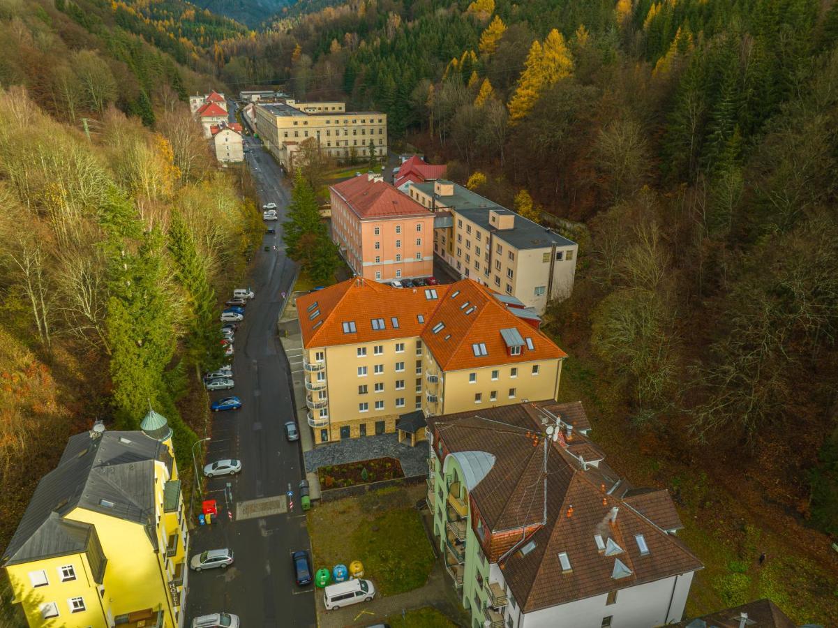 Forest Apartment With Sauna Jáchymov Eksteriør billede
